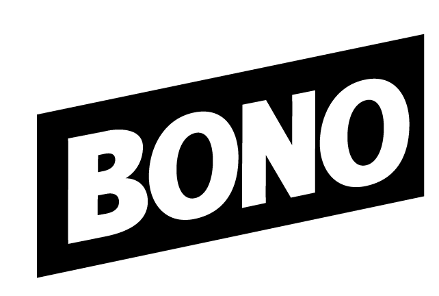 Bono logo inverted
